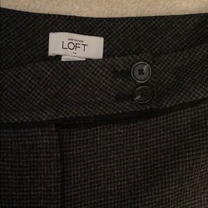 Grey and black houndstooth Dress Pants